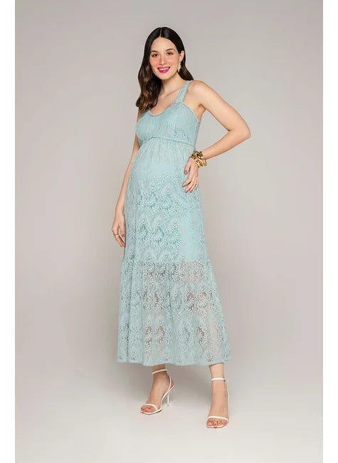 Vestido Renda Delicato Alças