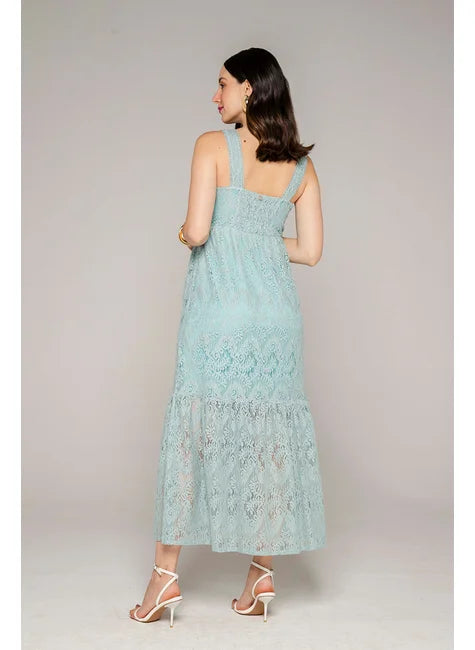 Vestido Renda Delicato Alças