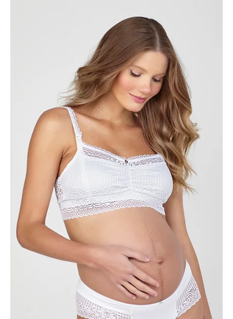Sutiã Amamentação Top de Renda