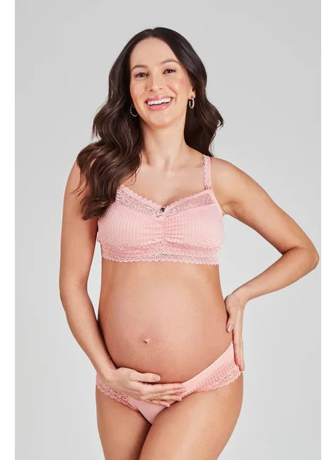 Sutiã Amamentação Top de Renda