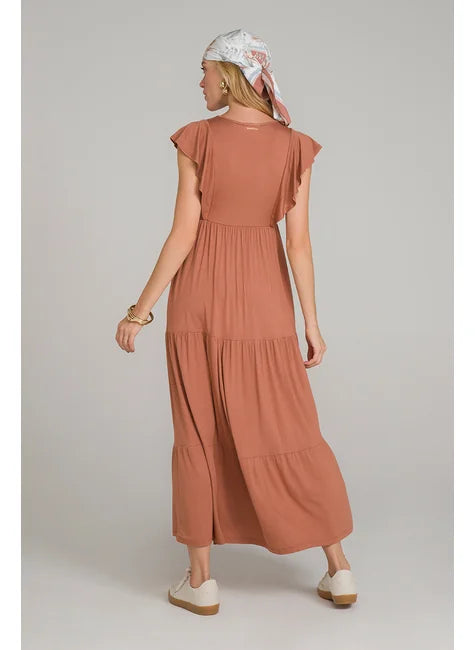 Vestido Malha Decote V